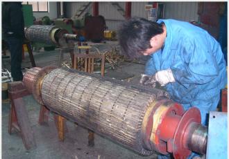 電機修理廠西安修理電機直流電機轉子主軸修復